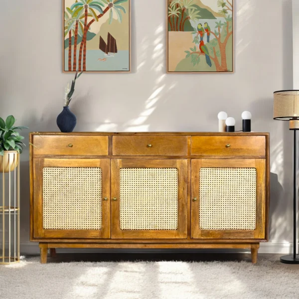 Atalanta Sideboard (L) Light Brown - Image 3
