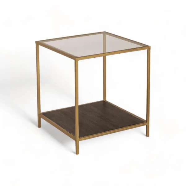 Valerie Side Table W/Shelf - Image 1