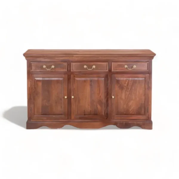Ajmer Sideboard Walnut Finish - Image 1