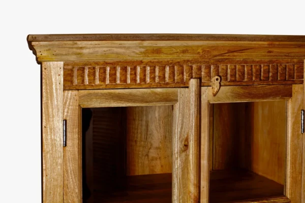 Madrid Cabinet in Brown finish - Image 6