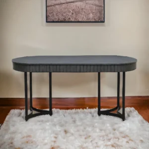 Oval Grey Dining Table