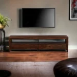 Tyrel Sheesham Wood 4 Drawer TV Cabinet - Image 2