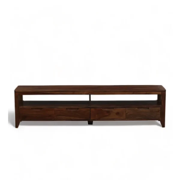 Tyrel Sheesham Wood 4 Drawer TV Cabinet - Image 4
