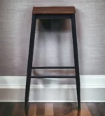 Rio Bar Stool in Walnut - Image 2