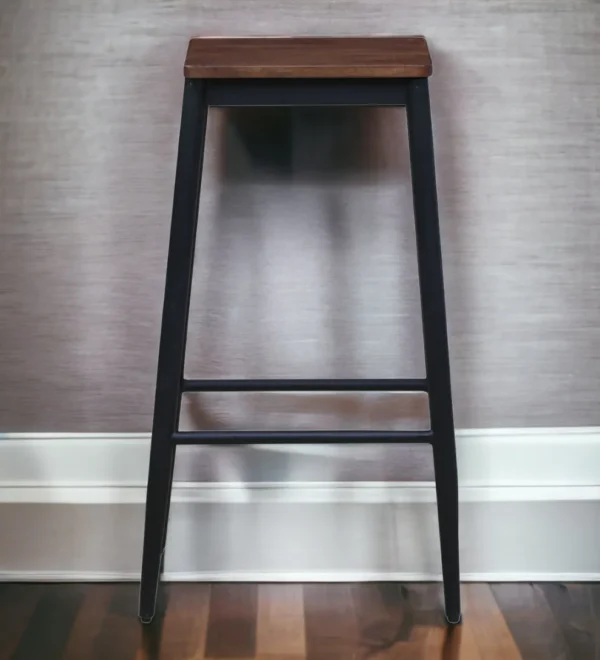 Rio Bar Stool in Walnut - Image 2