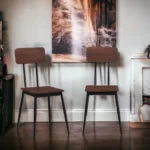 Rio Chairs set of 2 in Walnut