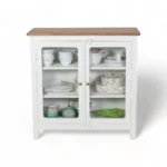 Madrid Crockery Cabinet With Glass Doors