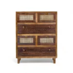 Luffy Chest Of Drawers in Light Brown and Tubaq - Image 8