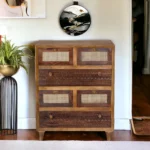 Luffy Chest Of Drawers in Light Brown and Tubaq - Image 6