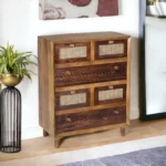Luffy Chest Of Drawers in Light Brown and Tubaq - Image 9