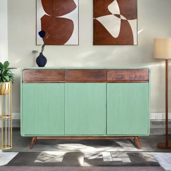 Rodondo Sideboard (L) in Olive Green - Image 2
