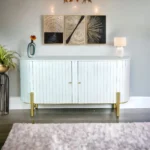 Oval Sideboard (L) in Decu White - Image 4