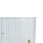 Oval Sideboard (L) in Decu White - Image 9