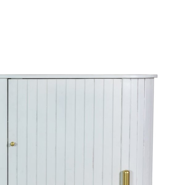 Oval Sideboard (L) in Decu White - Image 9