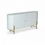 Oval Sideboard (L) in Decu White - Image 3