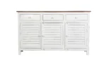 Madrid Sideboard (M) White with Distressed Edges - Image 6