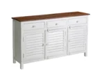 Madrid Sideboard (M) White with Distressed Edges - Image 10