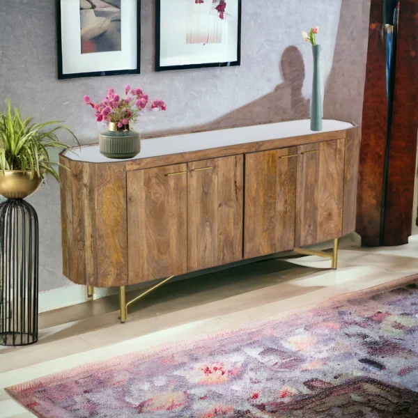 Bruges Sideboard With Terrazzo - Image 8