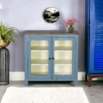 Madrid Crockery Cabinet with Glass Doors - Image 3