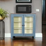 Madrid Crockery Cabinet with Glass Doors - Image 2