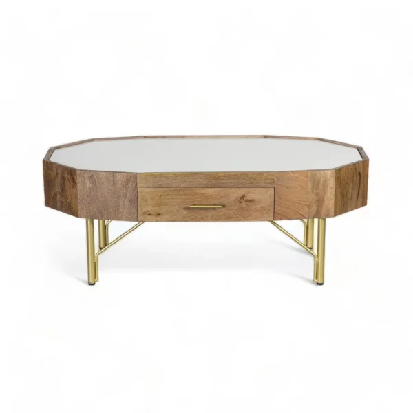 Bruges Coffee Table with Terrazzo - Image 3