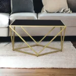 Valerie Coffee Table (L) with Tinted Glass - Image 4