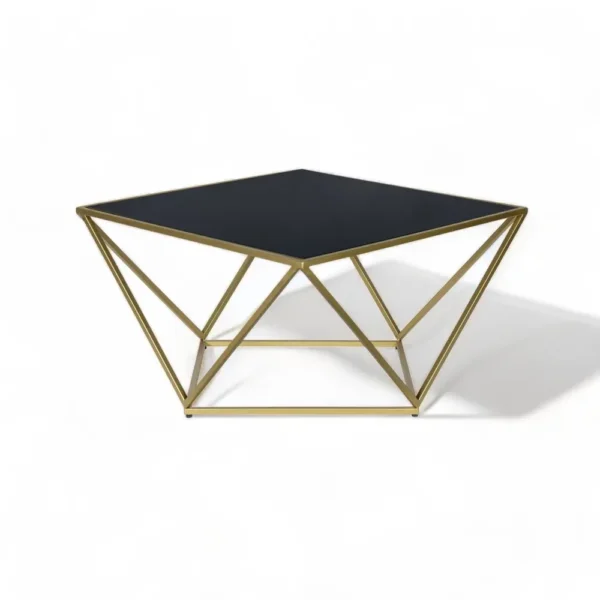 Valerie Coffee Table (L) with Tinted Glass - Image 1