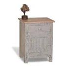 Madrid Bed Side Table in Grey