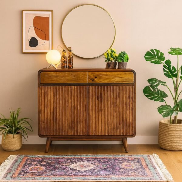 Rodondo Sideboard (S) in Tubaq and Light Brown - Image 2