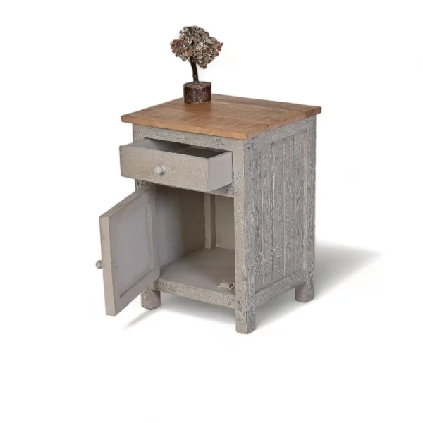 Madrid Bed Side Table in Grey - Image 7