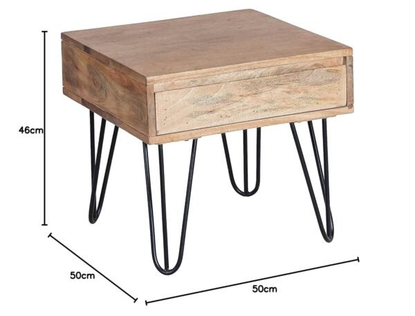 Lenny Bed Side Table 3 - Image 7
