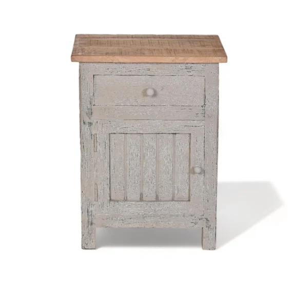Madrid Bed Side Table in Grey - Image 3
