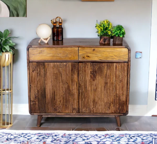 Rodondo Sideboard (S) in Tubaq and Light Brown - Image 5
