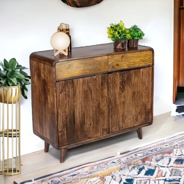 Rodondo Sideboard (S) in Tubaq and Light Brown - Image 4