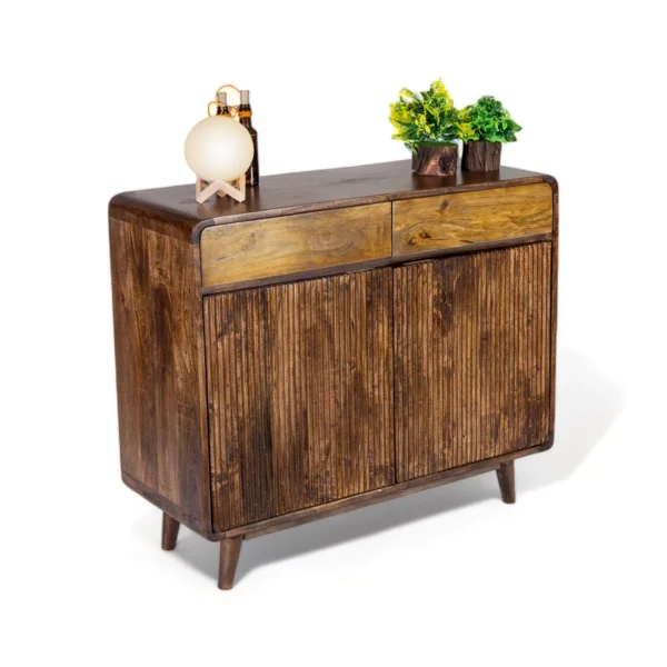 Rodondo Sideboard (S) in Tubaq and Light Brown - Image 7