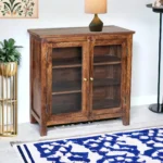 Madrid Crockery Cabinet with Glass Doors (Tubaq) - Image 4