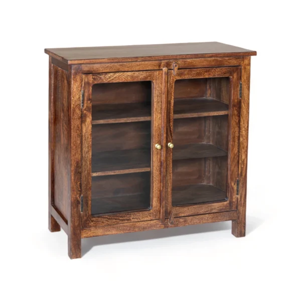 Madrid Crockery Cabinet with Glass Doors (Tubaq) - Image 9