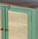 Madrid Crockery Cabinet with Cane Doors - Image 9