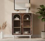 Luffy Sideboard (White+Fluted glass) - Image 2