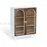 Luffy Sideboard (White+Fluted glass) - Image 4