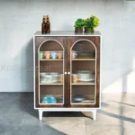 Luffy Sideboard (White+Fluted glass) - Image 5