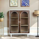 Luffy Sideboard (White+Fluted glass) - Image 3