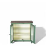 Madrid Crockery Cabinet with Line Glass doors - Image 7