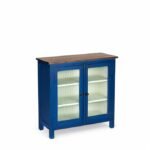Madrid Crockery Cabinet with Line Glass Door - Image 6