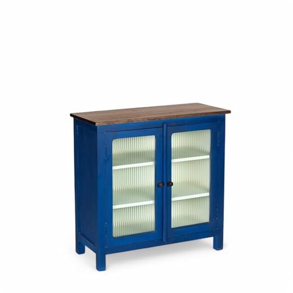 Madrid Crockery Cabinet with Line Glass Door - Image 6