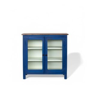 Madrid Crockery Cabinet with Line Glass Door