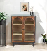 Luffy Sideboard (Black + Fluted Glass) - Image 5