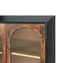 Luffy Sideboard (Black + Fluted Glass) - Image 8