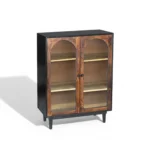 Luffy Sideboard (Black + Fluted Glass) - Image 6