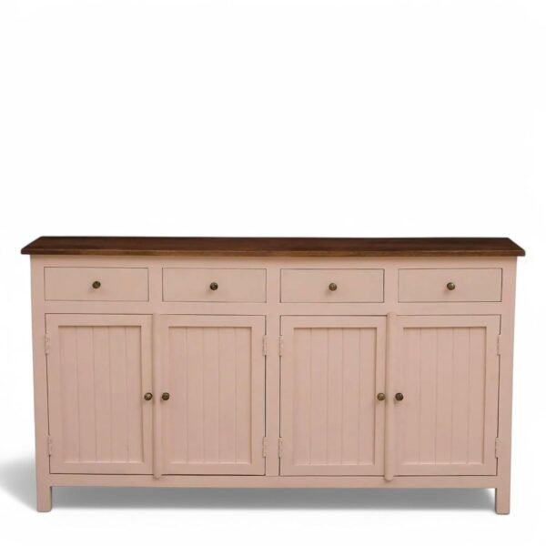 Madrid Sideboard (L)Scratch Resistant Tubaq Top and Rosette Pink - Image 1